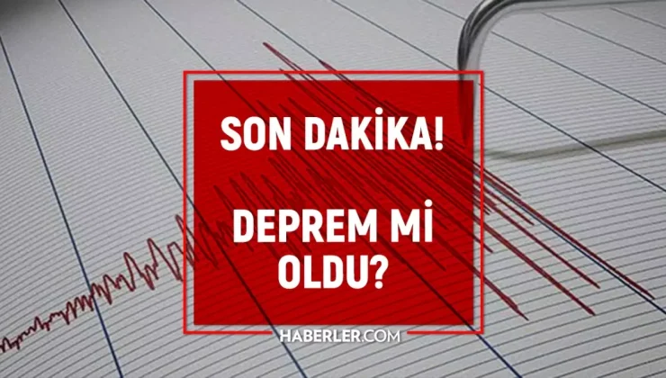 Son Depremler! Bugün İstanbul’da deprem mi oldu? 9 Ekim AFAD ve Kandilli deprem listesi! 9 Ekim Ankara’da, İzmir’de deprem mi oldu?